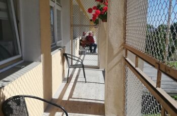 Taras w hospicjum